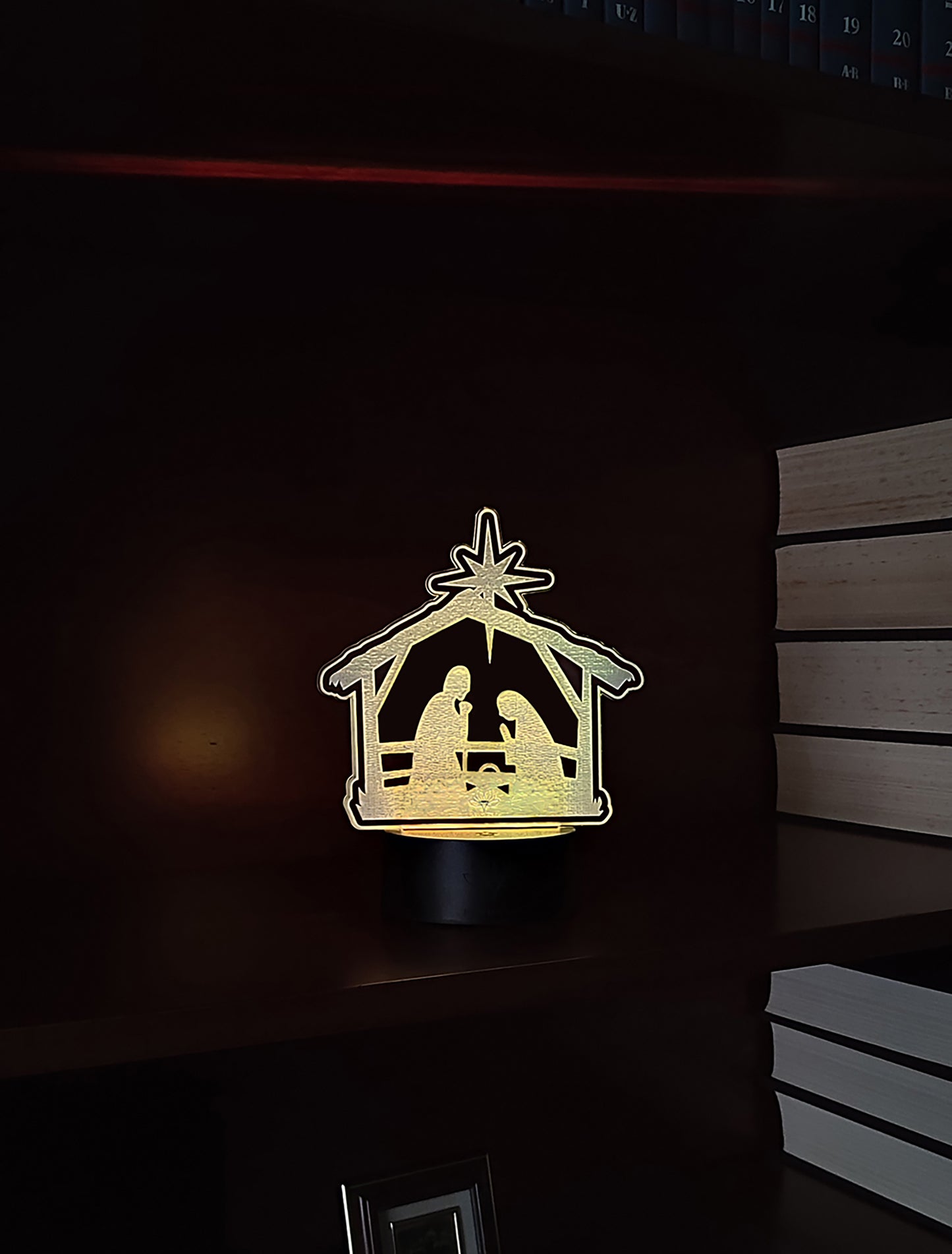 Nativity Lamp